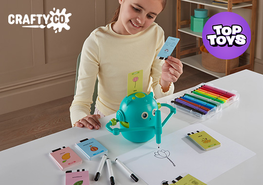 Crafty Co Drawing Robot Set