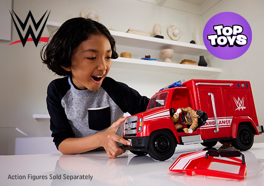 WWE Wrekkin Slambulance Breakaway Vehicle