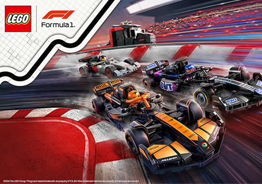 LEGO F1 range