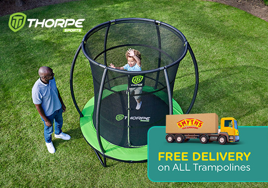 6ft Thorpe Trampoline with Enclosure Net
