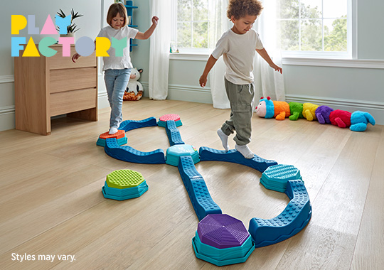 Play Factory Musical Wave Balance Beam Set