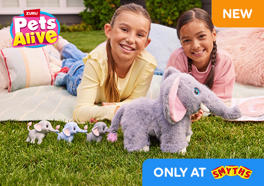 Pets Alive by ZURU Mommy Elephant and Baby Surprise Set
