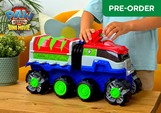 PAW Patrol: The Dino Movie Ultimate Dino Hauler Motorised Vehicle