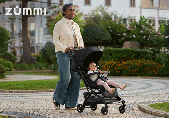 Zummi Explorer 2 Stroller Black/ Chocolate