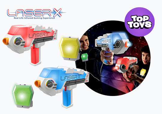 Laser X Revolution Laser Tag Double Blasters 2 Pack