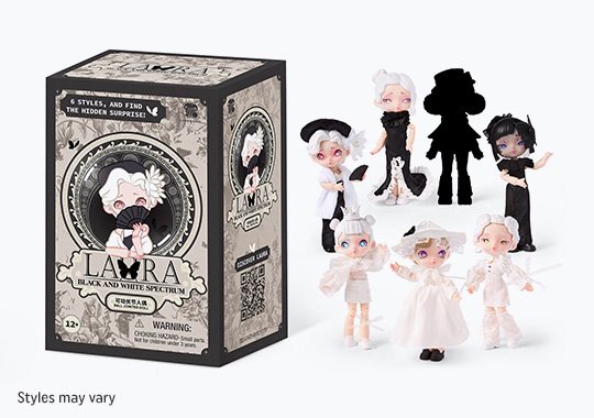 Laura Girl: Black and White Spectrum Doll Assortment