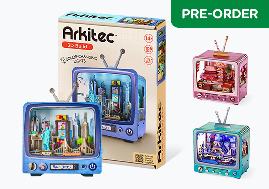 Arkitec CityVision 3D Wooden Puzzles