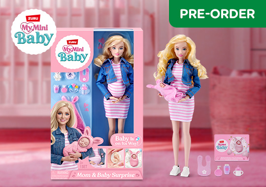 My Mini Baby Mom & Surprise Doll By ZURU