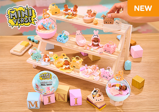 MGAs Miniverse Make It Mini Real Baby Nurture Assortment