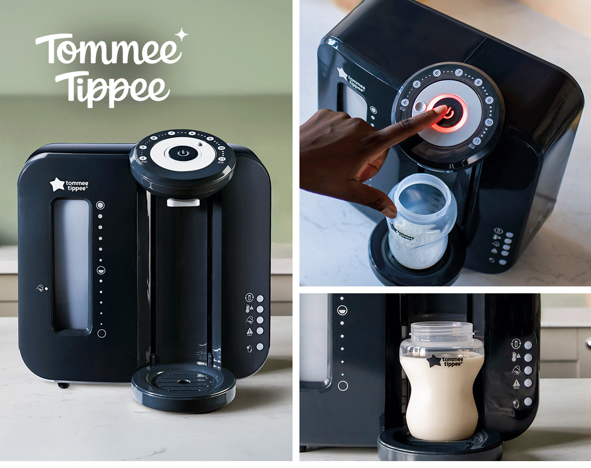 Tommee Tippee Perfect Prep Machine Black/White
