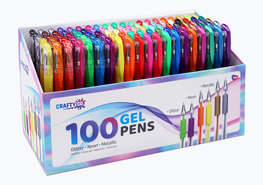 Crafty Co. Gel Pen 100 Piece