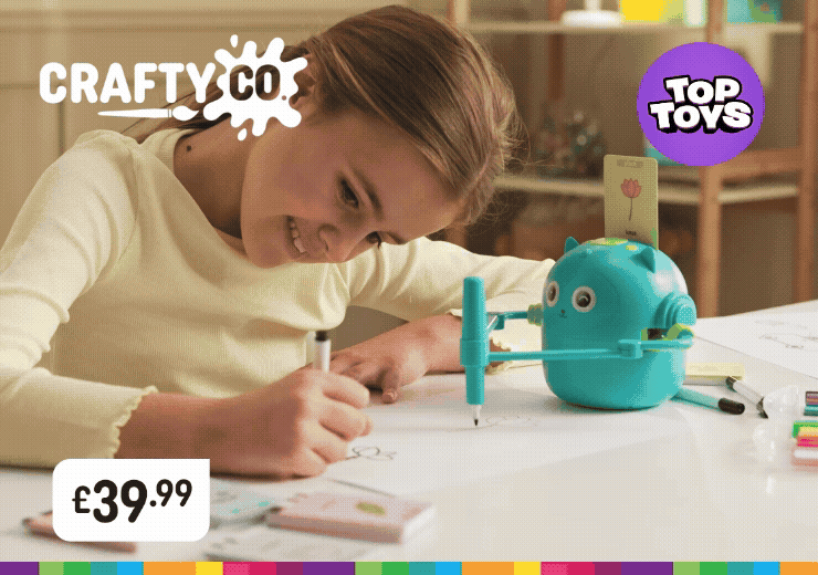 Crafty Co Drawing Robot Set