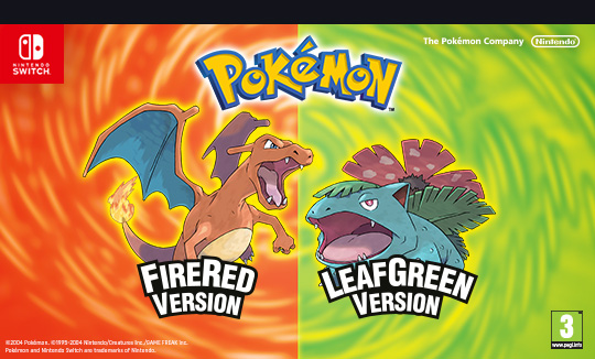 Pokémon FireRed / LeafGreen (Digital Download)