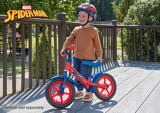 12 Inch Marvel Spider-Man Balance Bike