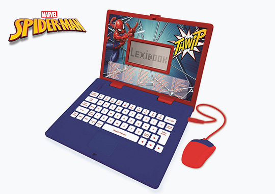 Lexibook Marvel Spider-Man Laptop Bilingual