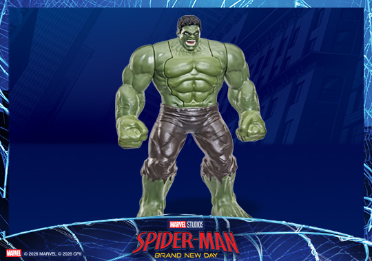 Marvel Spider-Man Brand New Day Action Figure Savage Smash Hulk
