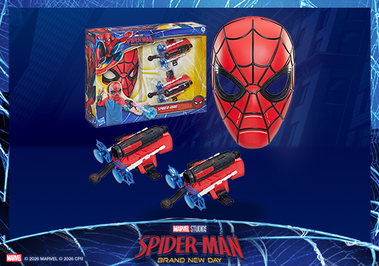 Marvel Spider-Man Brand New Day Web Blaster Super Hero Set