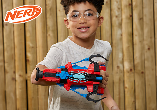 NERF Marvel Spider-Man Strike N Splash Blaster
