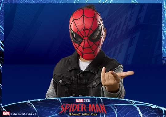 Marvel Spider-Man Brand New Day Wisecrackin Glow Mask