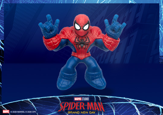 Goo Jit Zu Marvel Avengers Hero Pack Stretchy Spider-Man