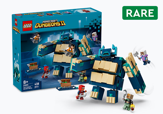 LEGO Minecraft 21591 The Twisted Warden Battle Set