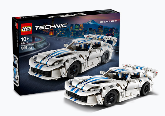 LEGO Technic 42234 Dodge Viper GTS-R Sports Car Set