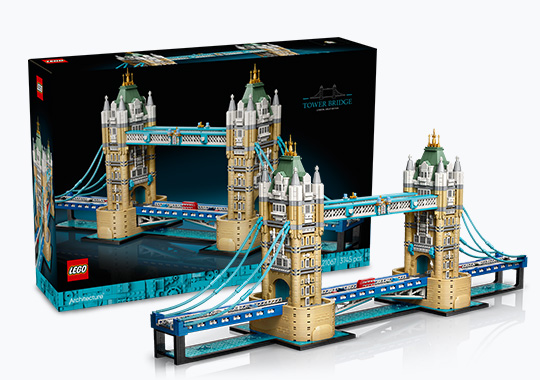 LEGO Architecture 21067 Tower Bridge Set for Adults