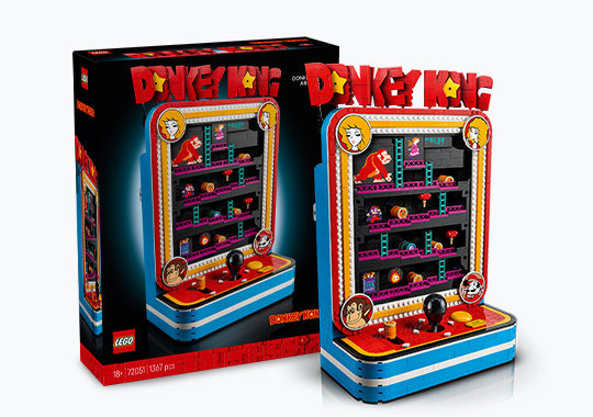 LEGO Donkey Kong 72051 Arcade Set for Adults
