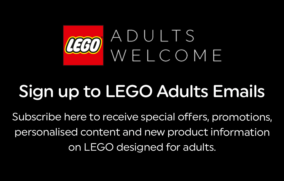 LEGO Adults newsletter