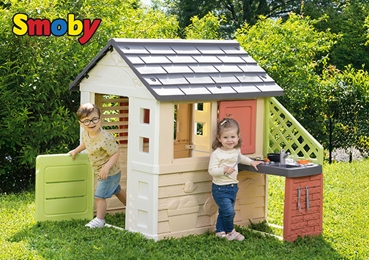 Smoby Life Nature Play House with Kitchen