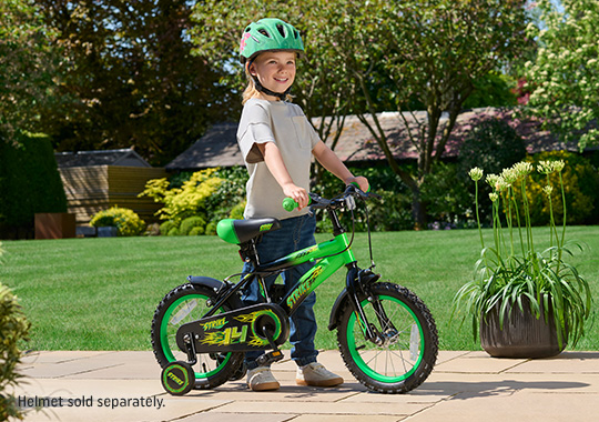 14 Inch Strike Bike Green