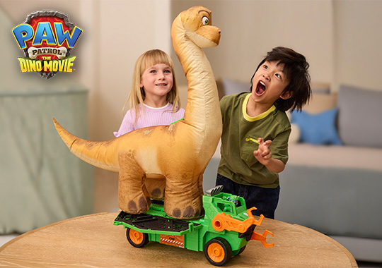 PAW Patrol: The Dino Movie Vehicle Megasaurus Dino