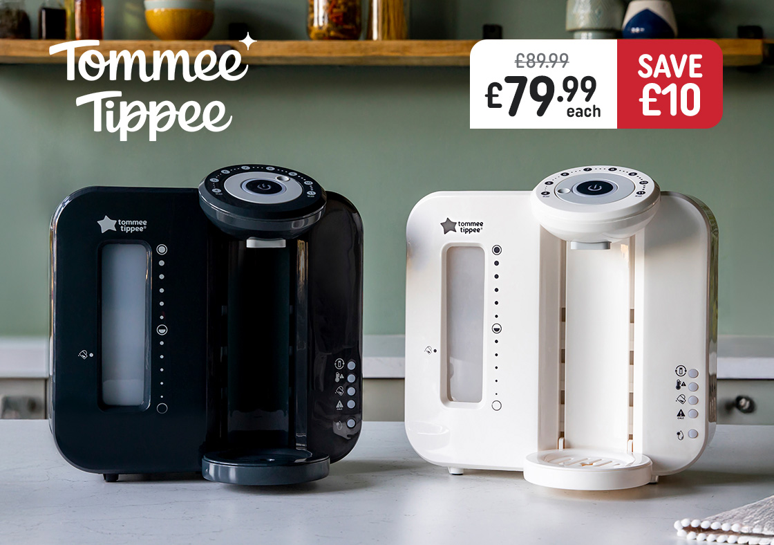 Tommee Tippee Perfect Prep Machine Black/ White 