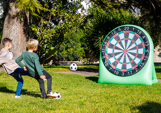 Giant Inflatable Football Target Dartboard