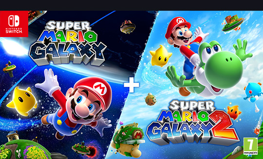Super Mario Galaxy + Super Mario Galaxy 2