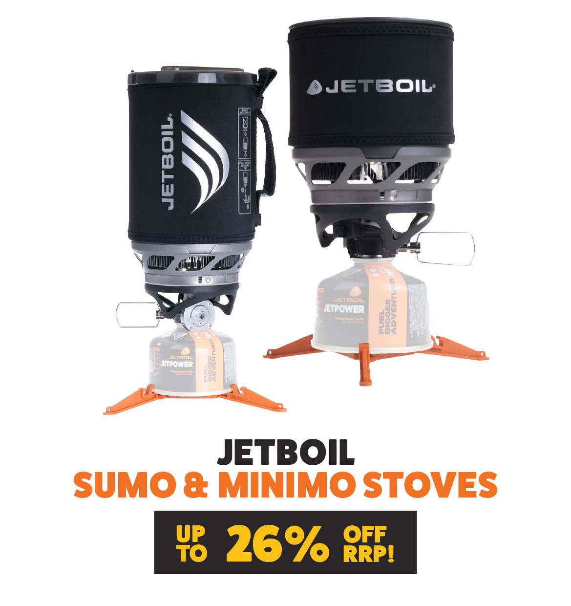 JetBoil Sumo & MiniMo Stoves