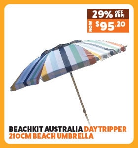 Beachkit Australia Daytripper 210cm Beach Umbrella