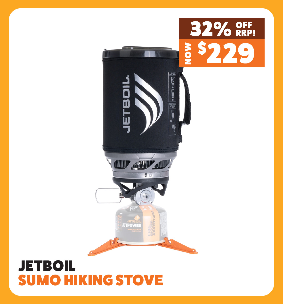 JetBoil Sumo Hiking Stove