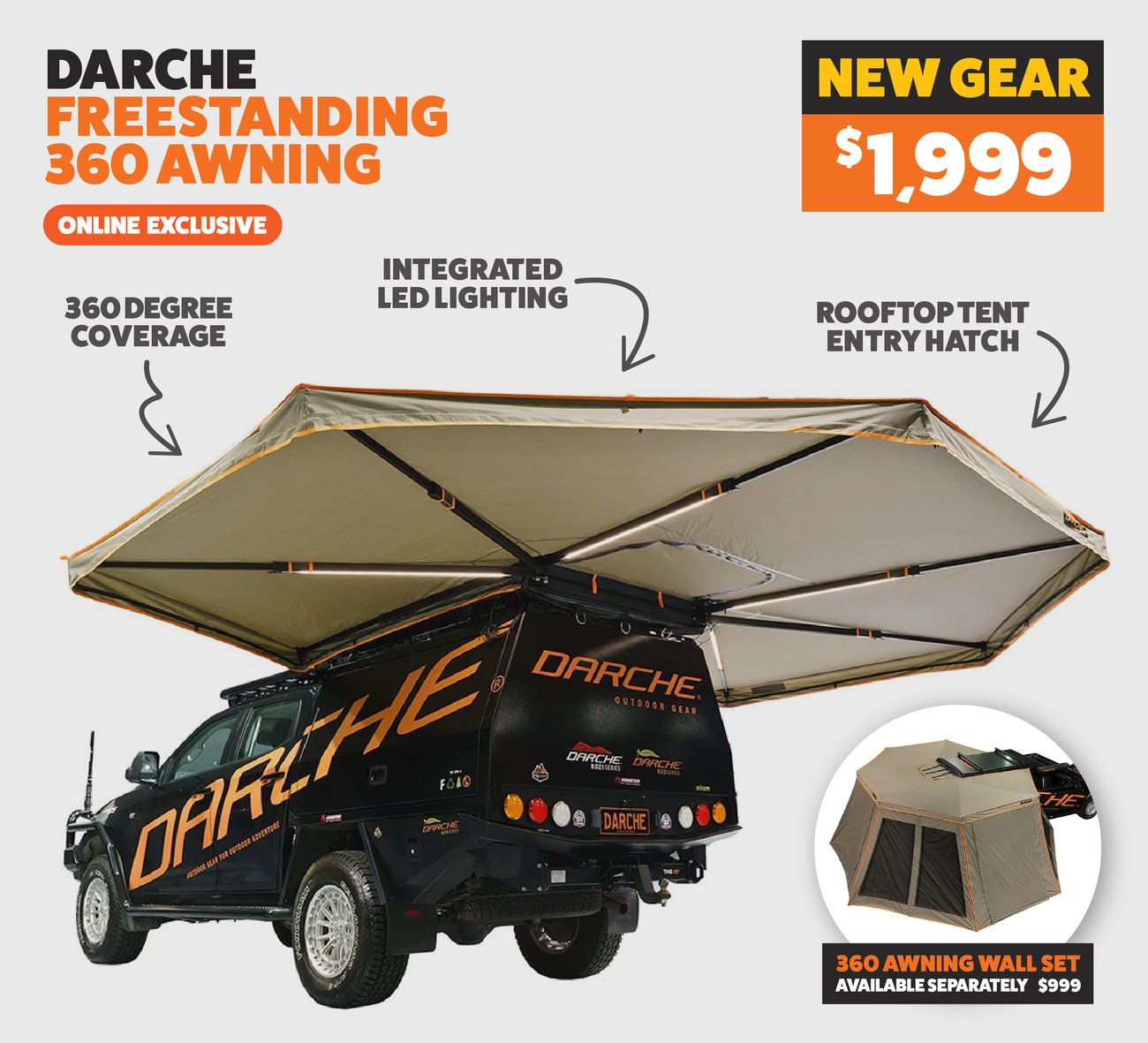 Darche Freestanding 360 Awning