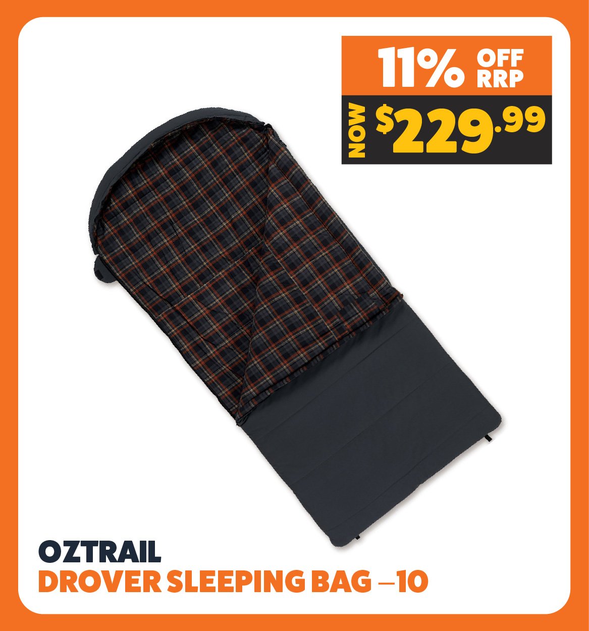 OZtrail Drover Sleeping Bag −10