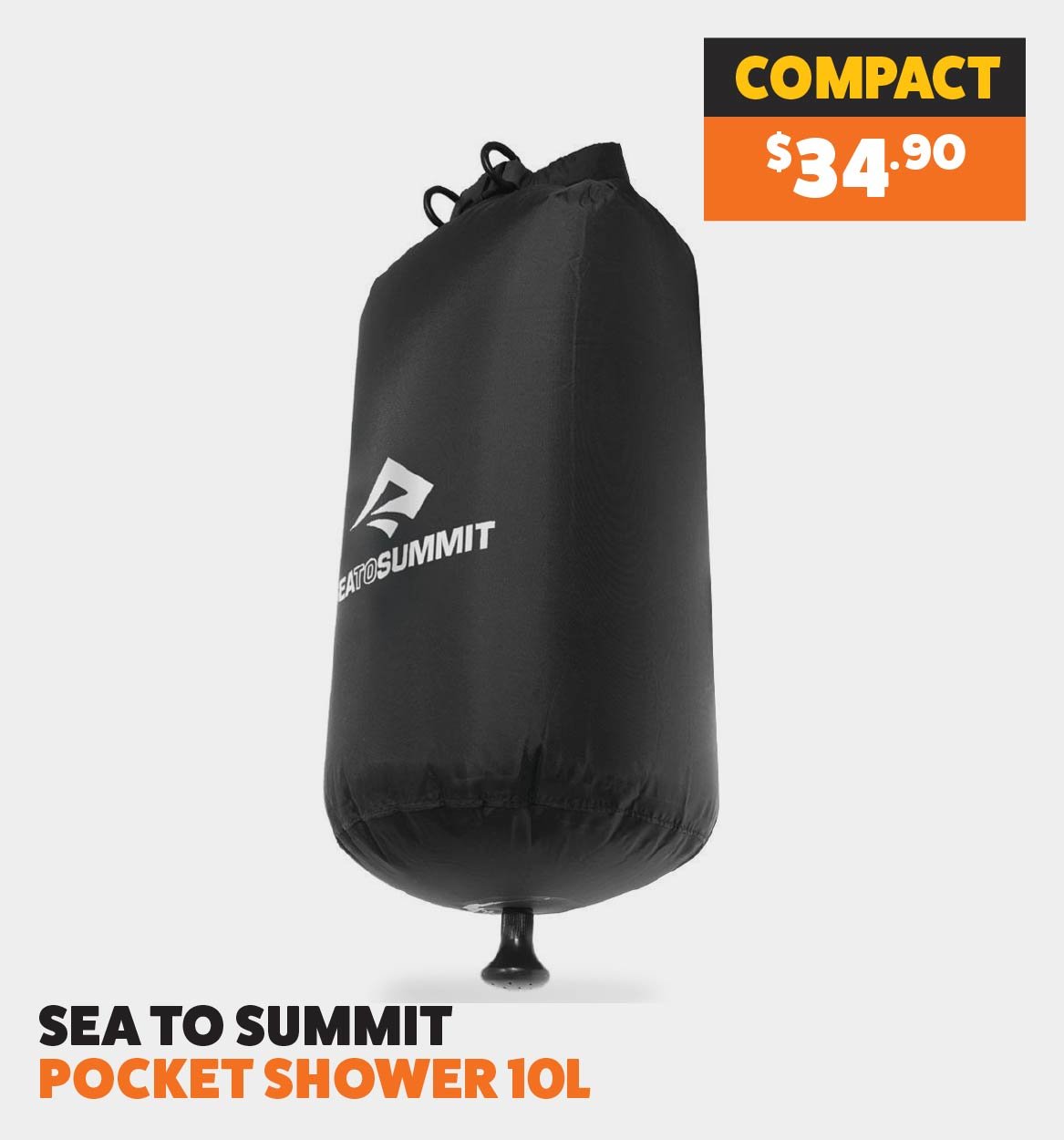 Sea to Summit Pocket Shower 10L