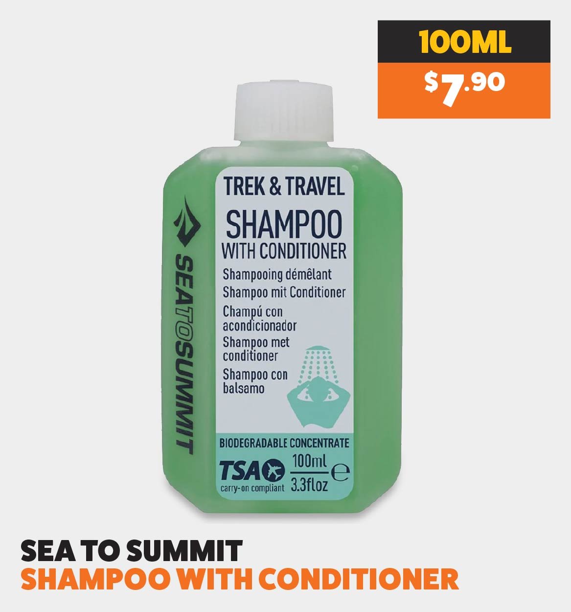Sea to Summit Shampoo with Conditioner 100ml