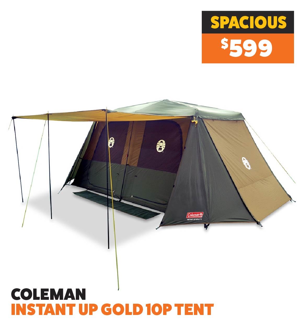 Coleman Instant Up Gold 10P Tent