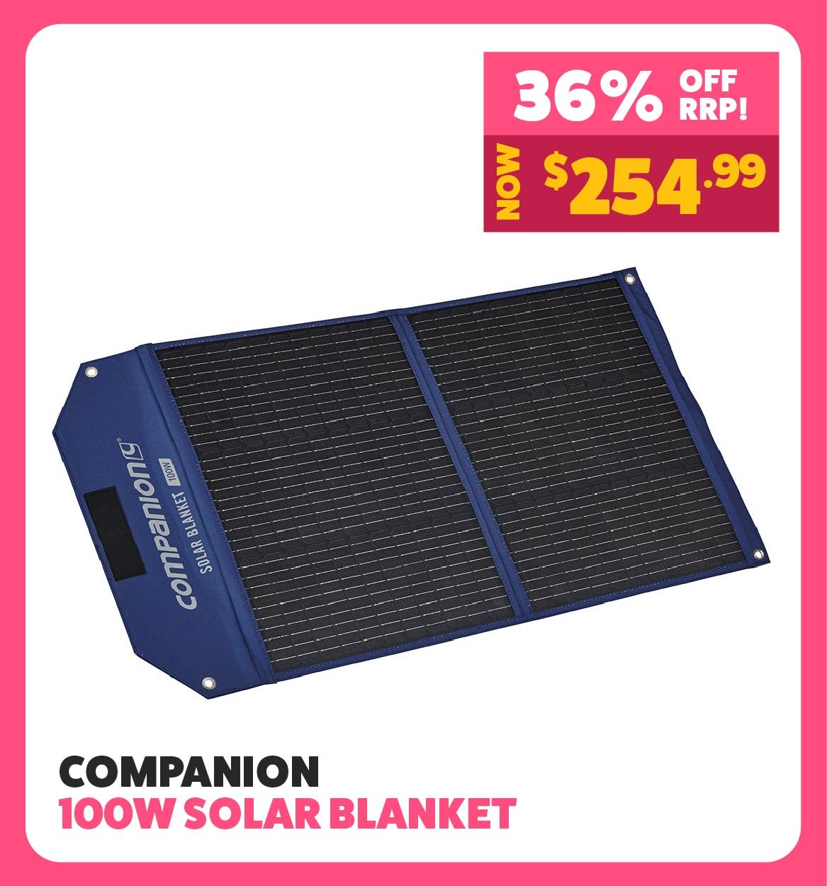 Companion 100W Solar Blanket