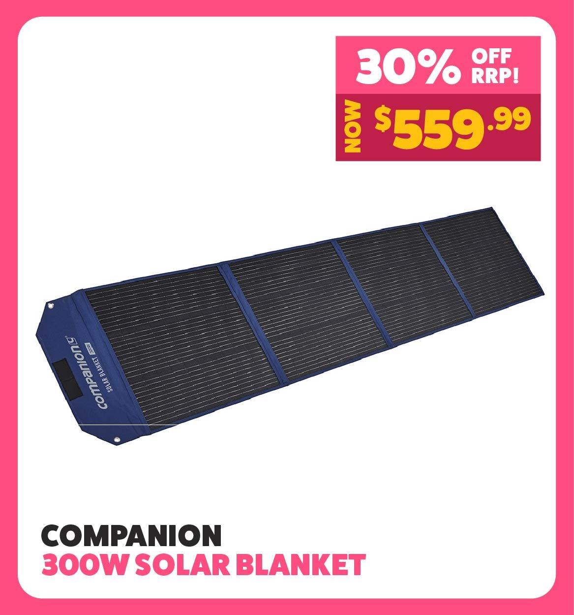 Companion 300W Solar Blanket