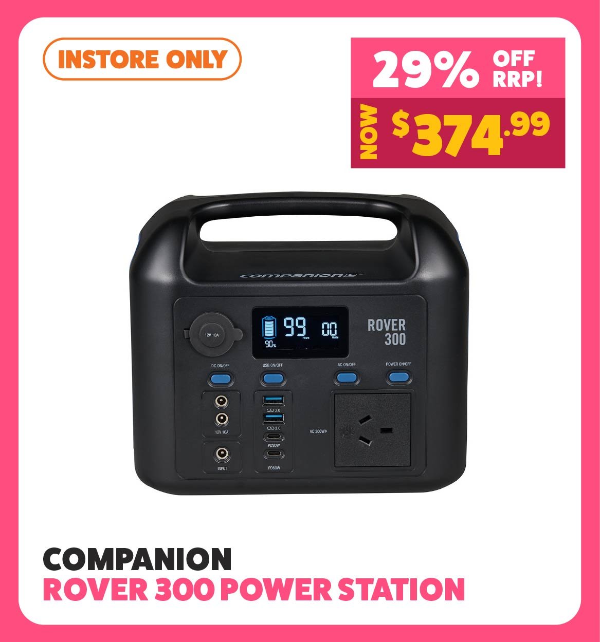 Companion Rover 300 Power Station