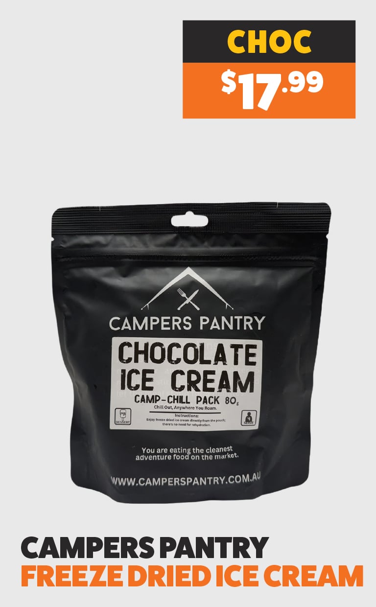Campers Pantry Chocolate Freeze Dried Ice Cream