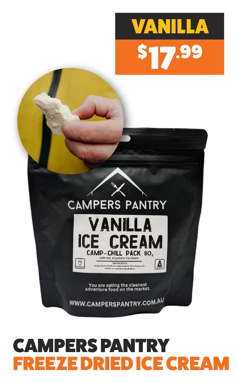 Campers Pantry Vanilla Freeze Dried Ice Cream