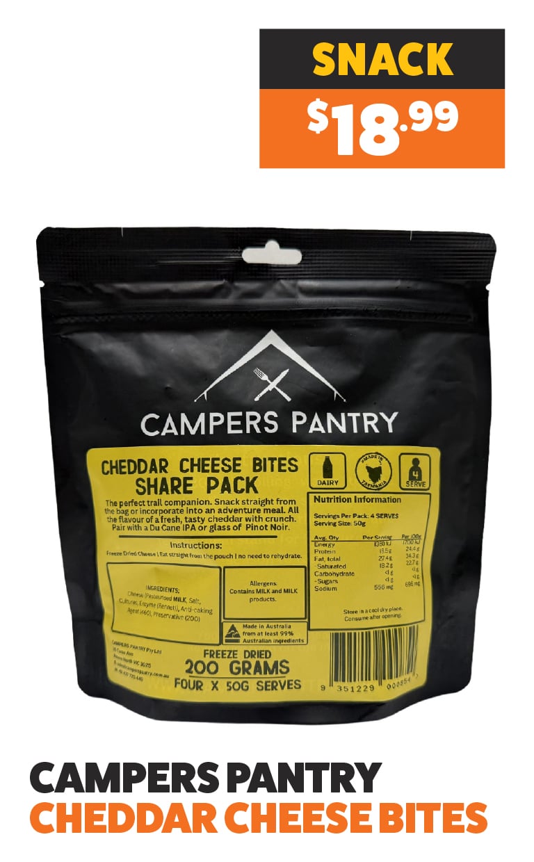 Campers Pantry Cheddar Cheese Bites