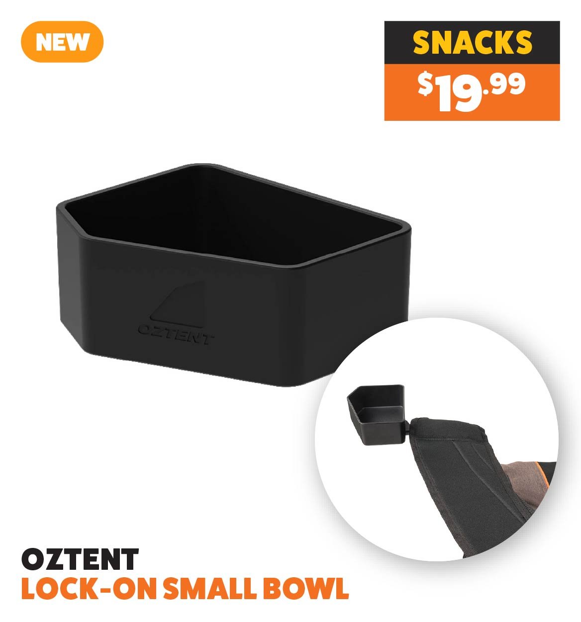 Oztent Lock-On Small Bowl